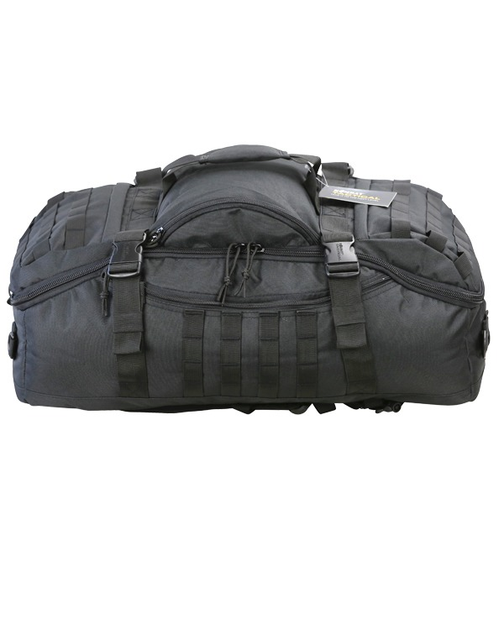 Сумка тактична дорожня для речей KOMBAT UK Operators Duffle Bag 60л чорний (SK-kb-odb-blk) - зображення 1