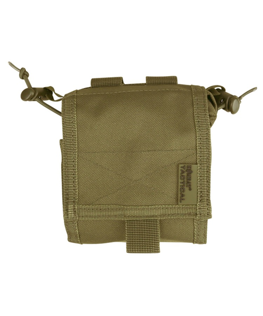 Підсумок тактичний для віпрацьованих магазинів KOMBAT UK Folding Ammo Dump Pouch койот (SK-kb-fadp-coy) - зображення 1