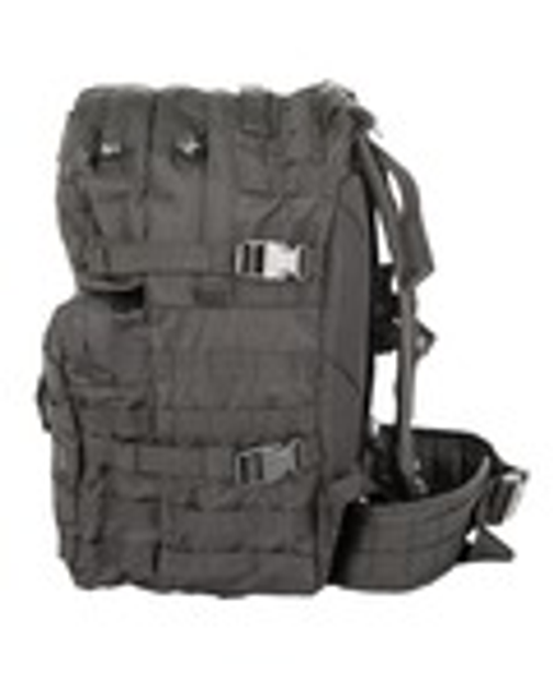 Рюкзак тактический военный армейский KOMBAT UK Medium Assault Pack черный 40л (SK-kb-map-blk) - изображение 2