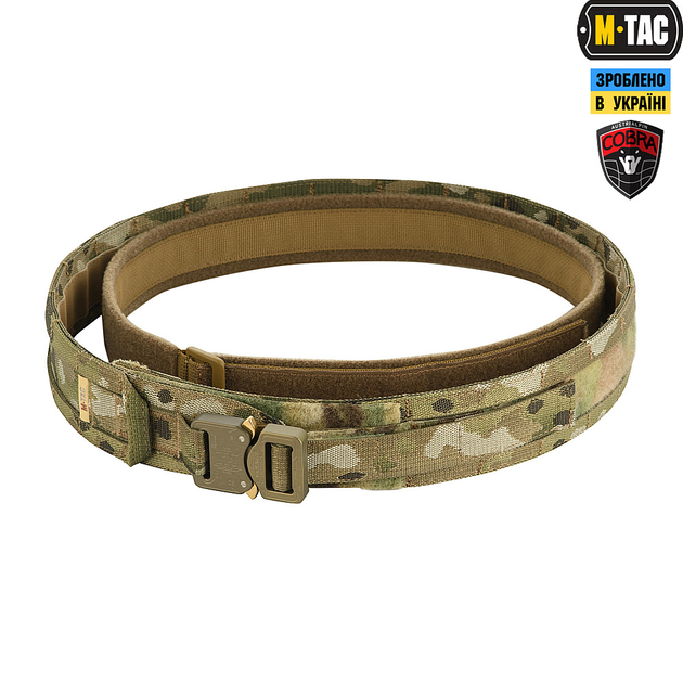 Ремень M-Tac тактический военный ВСУ (ВСУ) Range Belt Cobra Buckle XL/2XL мультикам (SK-10164008-XL/2XL) - изображение 2