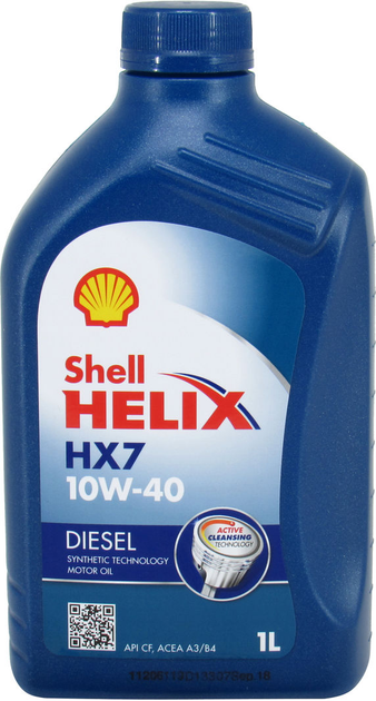 Моторне мастило Shell Helix HX7 Diesel 10W-40 1 л (ТОВ-У001626) - зображення 2