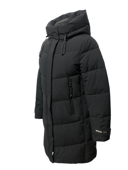 Пальто женское зимнее Olanmear 833 чорное 2XL - изображение 2