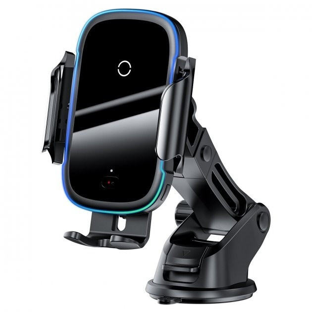 Автотримач з бездротовою зарядкою Baseus Wireless Charger Light Electric 15W - зображення 2