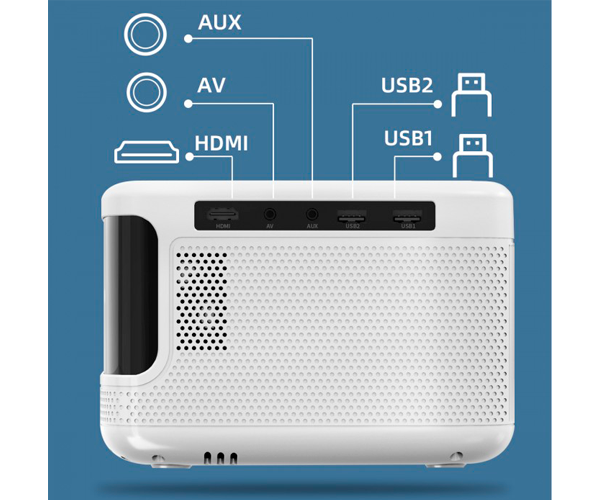 DLP лазерний проектор Xiaomi Fengmi P1 (10000 люмен) з функцією WiFi Screen Mirroring + Тренога 1 метр в комплекті (Xiaomi Fengmi P1) - зображення 9