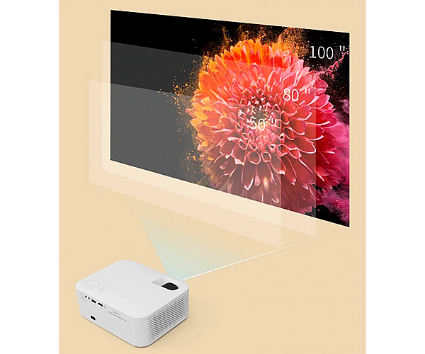 Портативный Full HD проектор XIAOMI X1 (4200 lumen) с WiFi функцией Screen Mirroring + Тренога 1 метр в комплекте (Wanbo X1_4950) - изображение 5