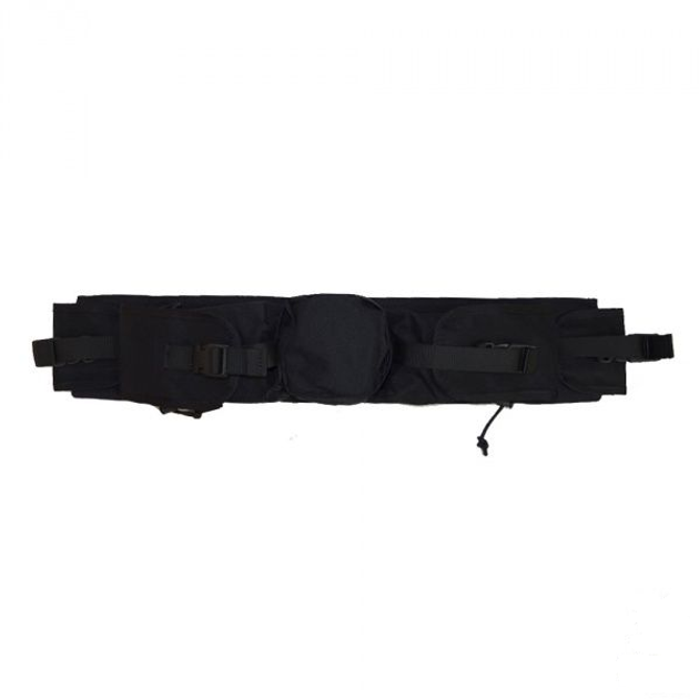 Комплект поясних підсумків на платформі EMERSON Sniper Waist Pack Black - зображення 1