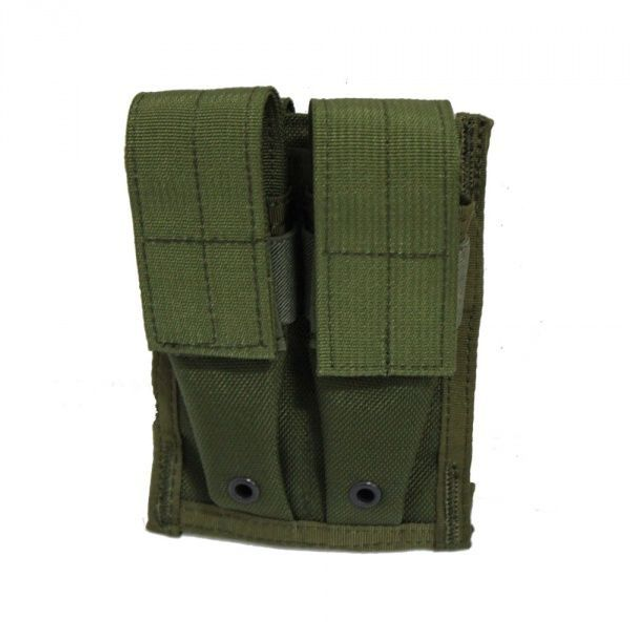 Подсумок Flyye Molle Double 9mm Mag Pouch Olive - изображение 2