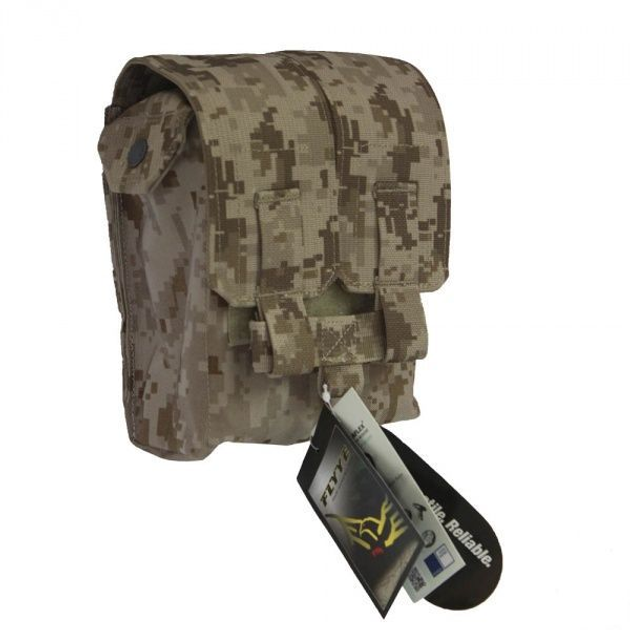 Підсумок Flyye M249 200Rds Ammo Pouch AOR1 - зображення 2