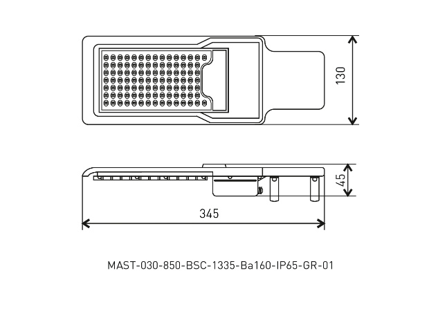 Уличный светильник MAXUS ASSISTANCE STREET BASIC 30Вт, 3000Лм, 5000К, IP65, широкая КСС - Фото 2 Уличный светильник MAXUS ASSISTANCE STREET BASIC 30Вт, 3000Лм, 5000К, IP65, широкая КСС - изображение 2