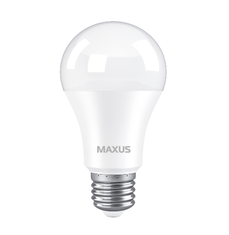 Лампа светодиодная MAXUS 1-LED-775 A60 10W 3000K 220V E27 - Фото 2 Лампа светодиодная MAXUS 1-LED-775 A60 10W 3000K 220V E27 - изображение 2
