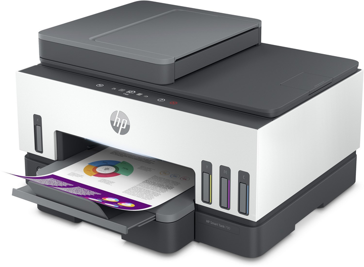 Багатофункціональний пристрій HP Smart Tank 790 Duplex ADF USB LAN WiFi (4WF66A) - зображення 3