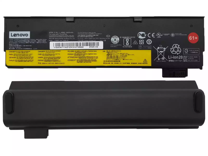Батарея для ноутбука Lenovo 01AV425, 01AV426,SB10K97582, SB10K97584 (61+ 10.8V 48Wh 4400mAh) - зображення 2