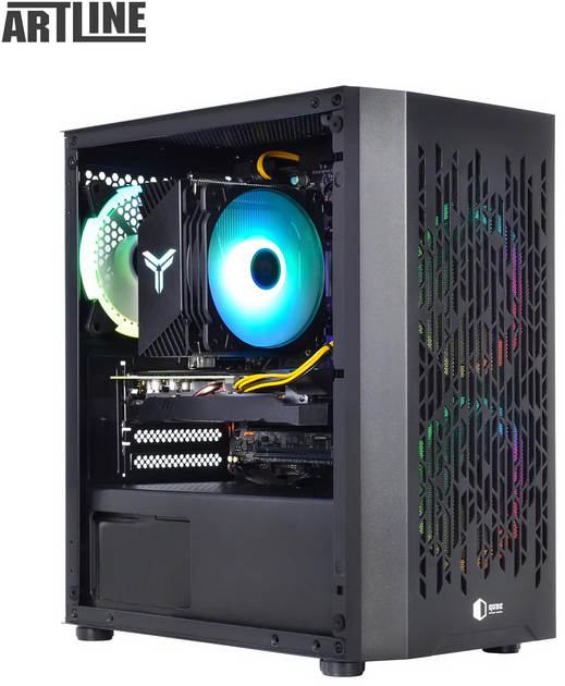 Комп'ютер ARTLINE Gaming X64 (X64v12) AMD Ryzen 5 5600 / RAM 16ГБ / SSD 1ТБ / AMD Radeon RX 6600 8ГБ - зображення 11
