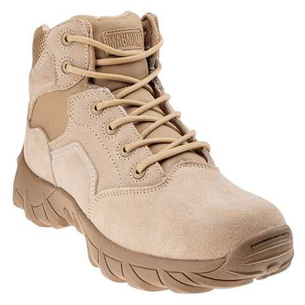 Ботинки тактические Magnum Cobra 6.0 V1 Suede CE, Dessert Tan, 44.5 (MGN 55508-DESERT TAN-44.5) - изображение 2