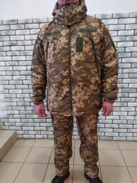Военный тактический утепленный костюм 44 Пиксель - изображение 1