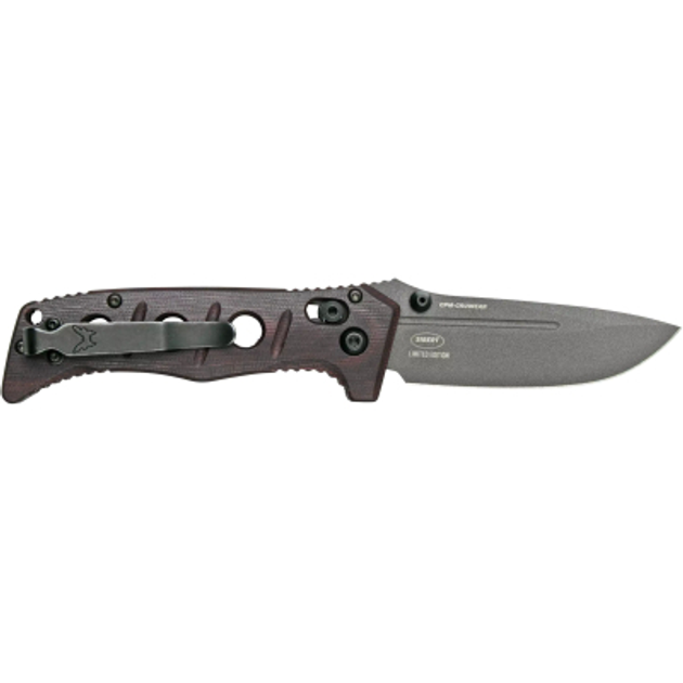 Нож Benchmade Sibert Mini Adamas Bordo Limited (273BK-2201) - изображение 2