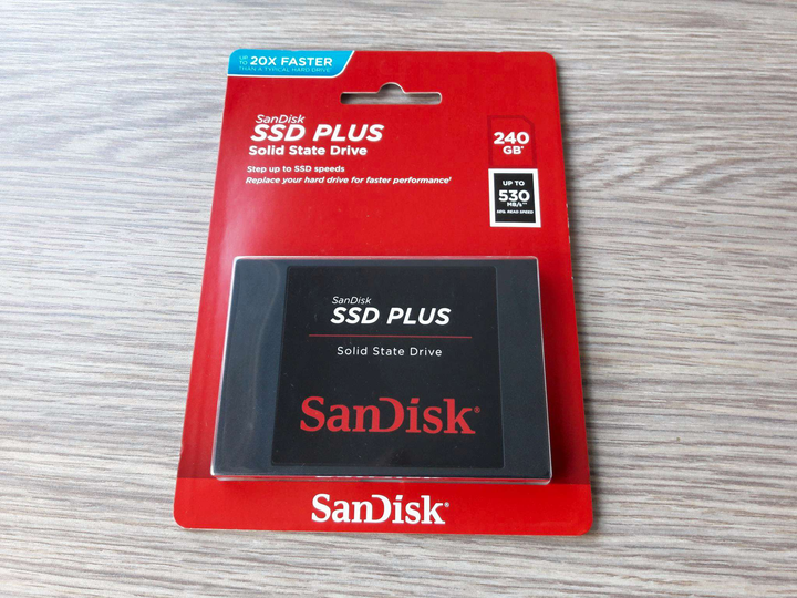 Твердотільний SSD накопичувач SanDisk Ultra Plus 256GB 2.5" MLC - зображення 6