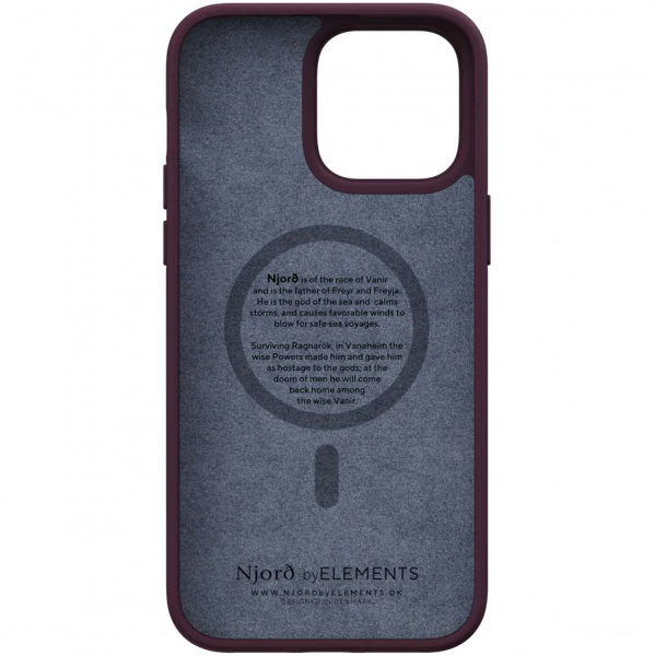 Чехол накладка Njord Salmon Leather MagSafe Case Rust для iPhone 14 Pro Max (NA44SL03) - Фото 6 Чехол накладка Njord Salmon Leather MagSafe Case Rust для iPhone 14 Pro Max (NA44SL03) - изображение 6