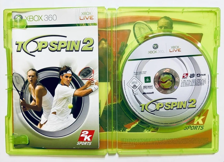 Top Spin 2, Б/У, английская версия - диск для Xbox 360 - Фото 3 Top Spin 2, Б/У, английская версия - диск для Xbox 360 - изображение 3
