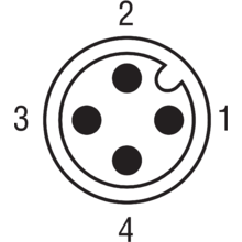 Индуктивный датчик M30, PNP/NO, Sn=10mm, разъем M12, IM30-10BPS-ZC1/6020278 SICK - изображение 4
