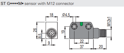 Магнитный датчик безопасности RFID, ST GD310MP-G0T Pizzato Elettrica - Фото 2 Магнитный датчик безопасности RFID, ST GD310MP-G0T Pizzato Elettrica - изображение 2
