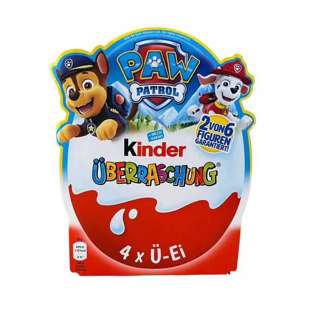 Paw patrol cheap kinder egg