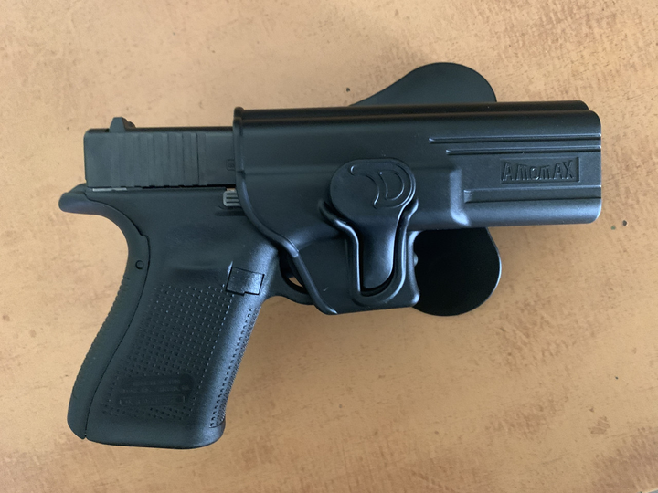 Кобура пластикова під ліву руку Amomax для Glock 17/19/22 AM-GAGL - зображення 1