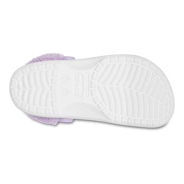 Зимові утеплені крокси Crocs Baya Lined Fuzz-Strap Clogs 40-41 р 25.8-26.7 см Білі 206633 M8/W10 White - зображення 5