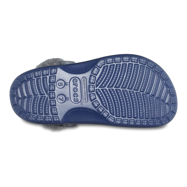 Зимові утеплені крокси Crocs Baya Lined Fuzz-Strap Clogs 44 р 28.4-29 см Темно-сині 206633-4HE M11/W13 Navy/Bright grey - Фото 5 Зимові утеплені крокси Crocs Baya Lined Fuzz-Strap Clogs 44 р 28.4-29 см Темно-сині 206633-4HE M11/W13 Navy/Bright grey - зображення 5