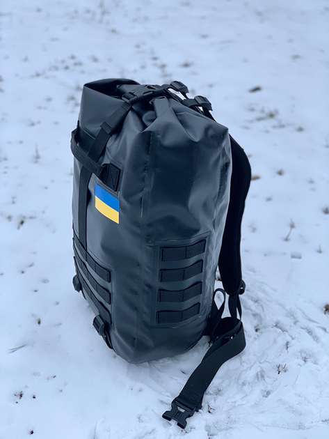 Герметичний Штурмовий рюкзак NERIS 32 л (чорний) - изображение 2