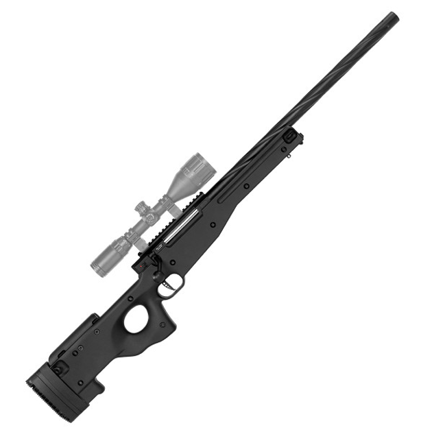 Снайперська страйкбольна гвинтівка Novritsch SSG96 2.7 Joules Black - зображення 1
