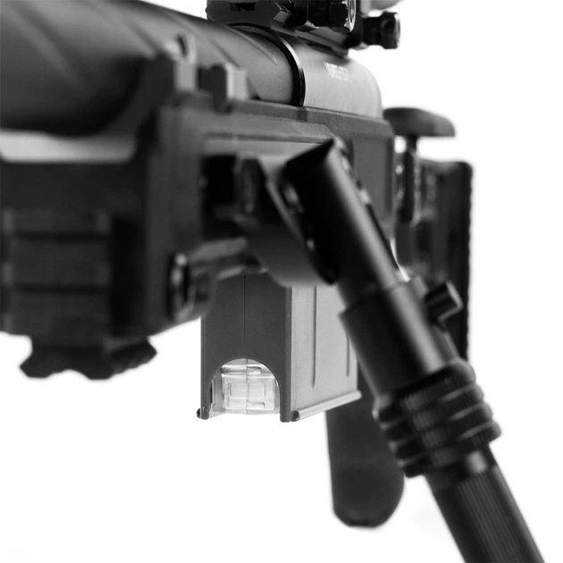 Страйкбольна Снайперська гвинтівка Novritsch SSG10 A3 5 Joules Long Black - изображение 8