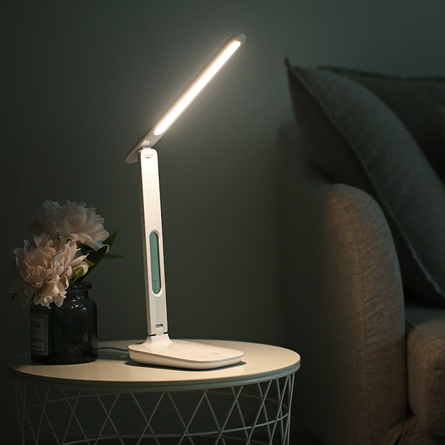Настільна LED лампа акумуляторна VHG GRL009 з календарем White - зображення 7
