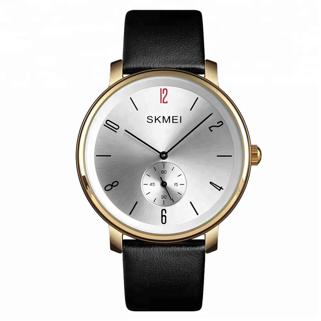 Мужские наручные часы Skmei 1398 Золотистые с черным – фото, отзывы ...