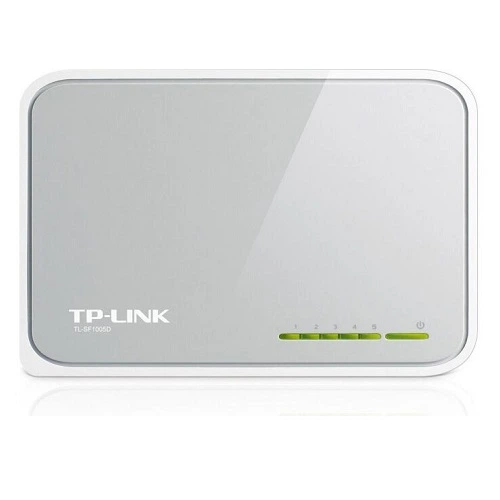 Коммутатор TP-Link TL-SF1005D Desktop Switch 5xRJ-45 10/100Mbps пластиковый корпус - Фото 1 Коммутатор TP-Link TL-SF1005D Desktop Switch 5xRJ-45 10/100Mbps пластиковый корпус - изображение 1
