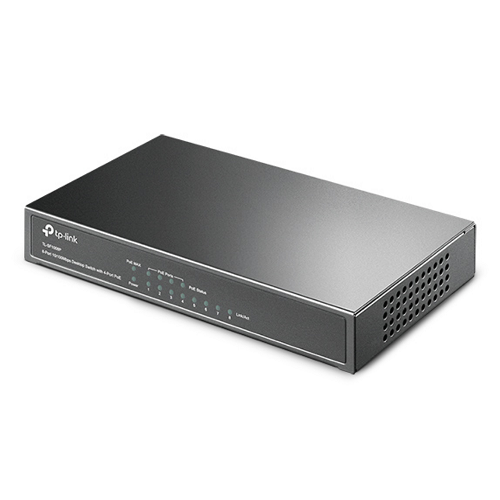 Коммутатор TP-Link TL-SF1008P 8-port 10/100M PoE Switch 8 10/100M RJ45 ports including 4 PoE ports - Фото 3 Коммутатор TP-Link TL-SF1008P 8-port 10/100M PoE Switch 8 10/100M RJ45 ports including 4 PoE ports - изображение 3