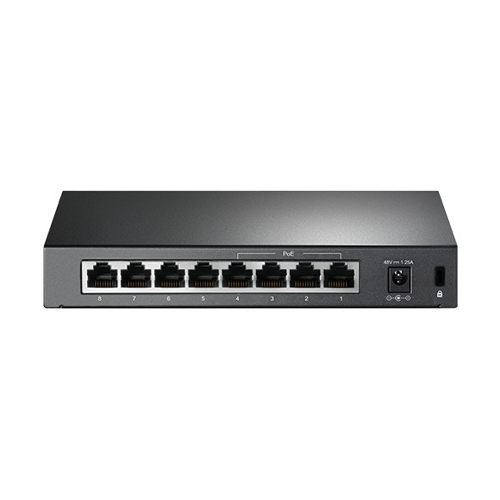 Коммутатор TP-Link TL-SF1008P 8-port 10/100M PoE Switch 8 10/100M RJ45 ports including 4 PoE ports - Фото 4 Коммутатор TP-Link TL-SF1008P 8-port 10/100M PoE Switch 8 10/100M RJ45 ports including 4 PoE ports - изображение 4