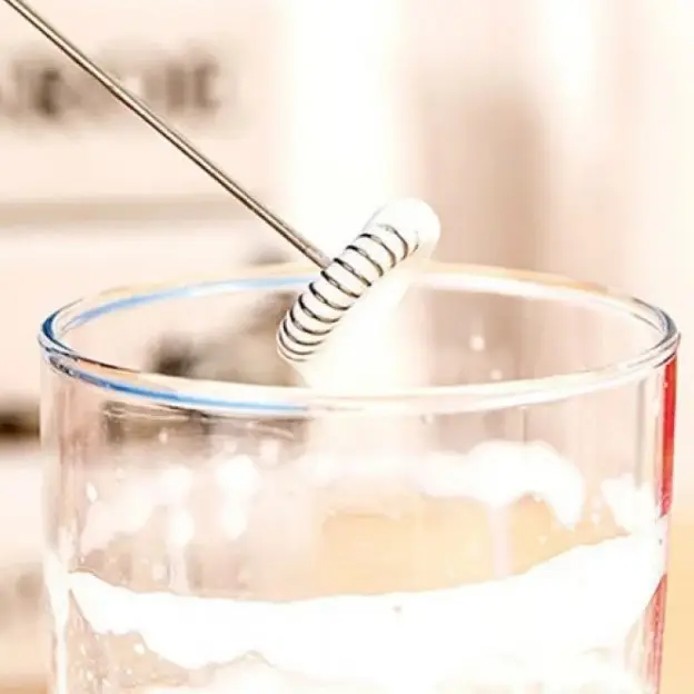 Капучинатор миксер для сливок Fuke coffie mixer 7409 розовый - Фото 4 Капучинатор миксер для сливок Fuke coffie mixer 7409 розовый - изображение 4