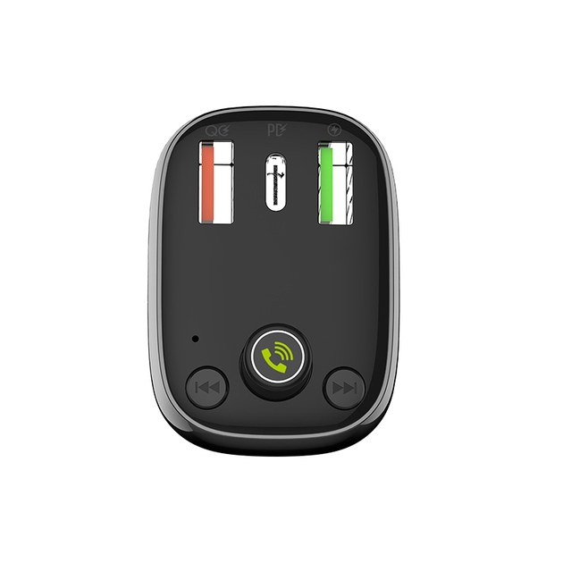 FM-трансмітер адаптер автомобільний Ldnio з Bluetooth C704Q 2USB / 1Type-C PD / QC4.0 36W - Фото 5 FM-трансмітер адаптер автомобільний Ldnio з Bluetooth C704Q 2USB / 1Type-C PD / QC4.0 36W - зображення 5
