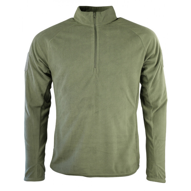 Кофта Kombat UK Alpha Mid-Layer Fleece olive Size M - изображение 1