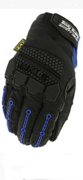 Тактичні рукавички Mechanix Wear Body Guard Impact Pro HD Series 372 - зображення 2