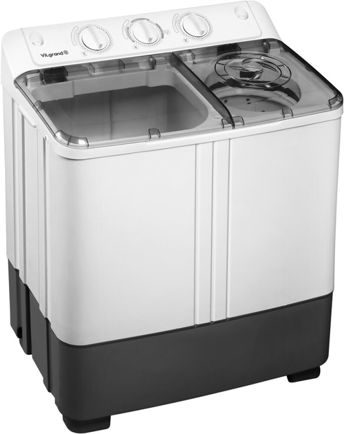 Стиральная машина полуавтомат VILGRAND V501-4P gray (5кг,отжим, Помпа ...