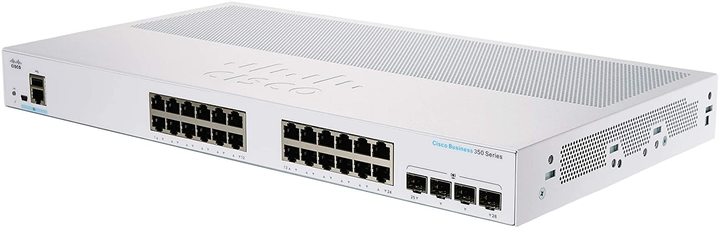 Комутатор Cisco CBS350-24T-4G-EU - зображення 2