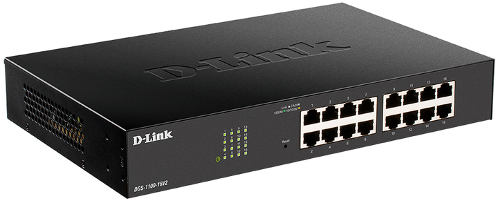 Комутатор D-Link DGS-1100-16V2 - зображення 2