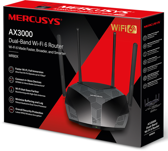 Router Mercusys MR80X - obraz 5
