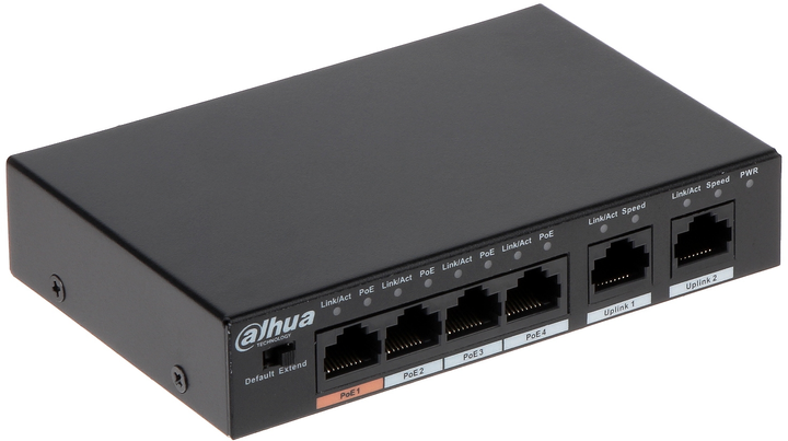 Switch Dahua DH-PFS3006-4ET-60 - obraz 1