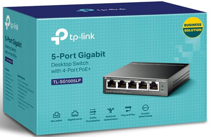 PoE-комутатор TP-LINK TL-SG1005LP - зображення 3