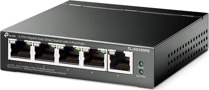 Przełącznik PoE TP-LINK TL-SG105PE - obraz 2