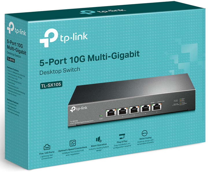 Комутатор TP-LINK TL-SX105 - зображення 5