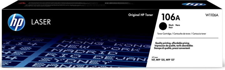 Картридж HP No.106A 107/135/137 Black (W1106A) - зображення 1